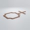 Ekena Millwork Medium Bradley Decorative Fretwork Wood Wall Panels, Walnut, 26 7/8"W x 15 3/8"H x 3/8"T WALW16X16X0375BRDWA - alternate 4